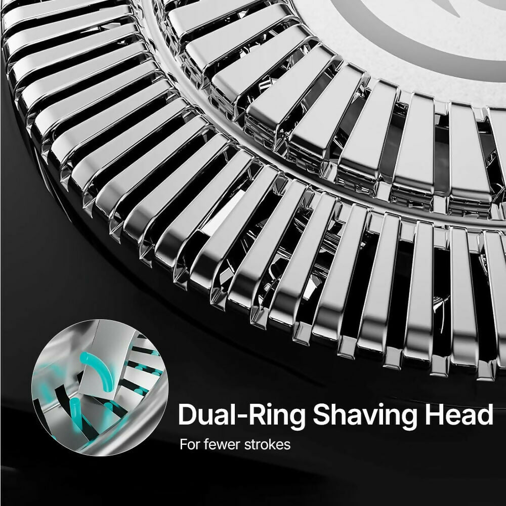 Electric Razor 2.0 Pro – Precision Men’s Shaver with 4D Blades, Waterproof Wet/Dry Use, Pop-Up Trimmer, LED Display & 60-Min Battery