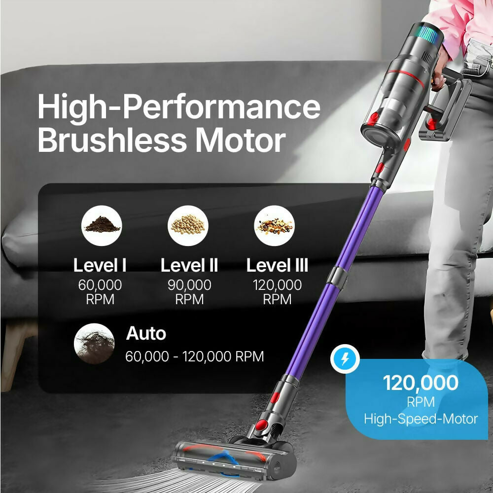 Cordless Vacuum V1 Ultra – Extra-powerful 120,000 RPM motor for exceptional performance