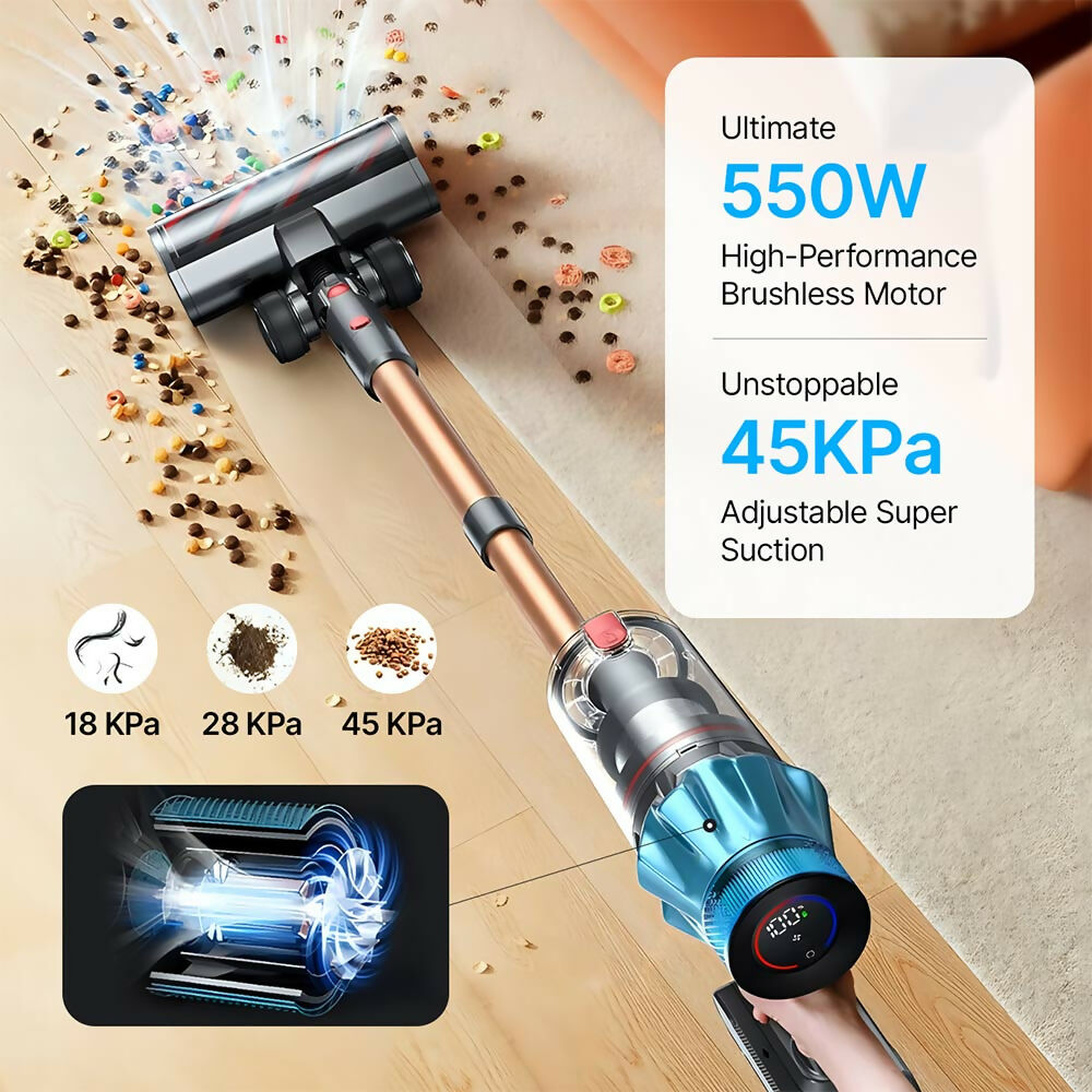 Cordless Vacuum Ultra 7 – Ultra-powerful 120,000 RPM motor for exceptional performance